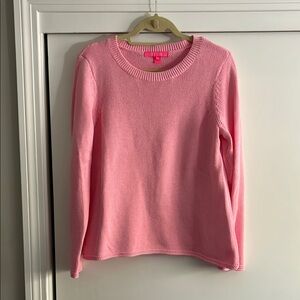 Lilly Pulitzer Pink Cotton Knit Sweater